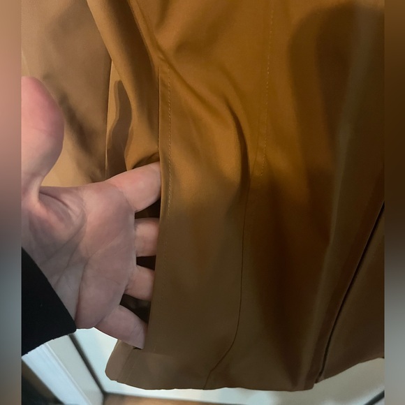 Enzo Angiolini Tan Belted Light Jacket Sz M - Picture 7 of 15